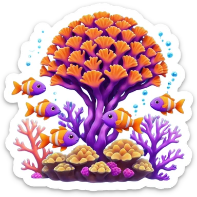 Coral Growth sticker