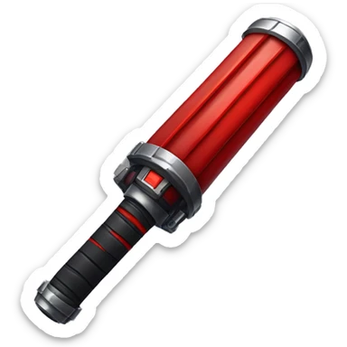 lightsaber red sticker