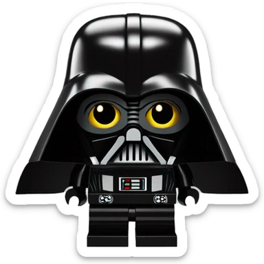 lego darth vader sticker