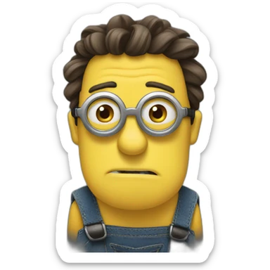 scoof minion sticker