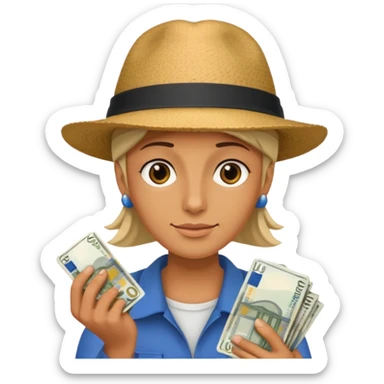 ear more euros with selling extra's to your guests  sticker