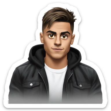 Dybala con le sopraciglia in su sticker