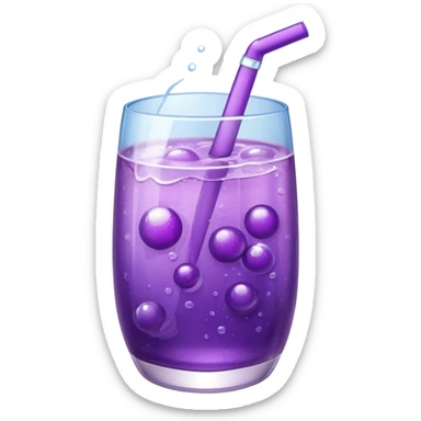 Make a grape soda sticker