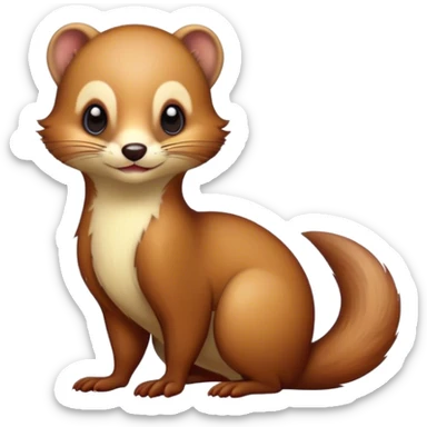 Weasel sticker
