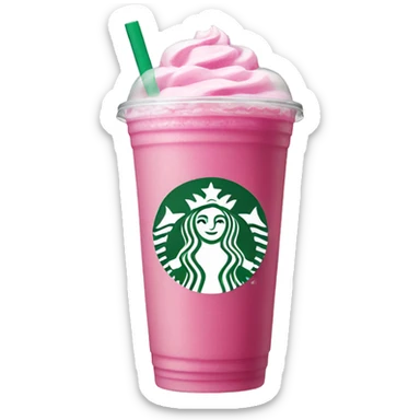 starbucks pink drink  sticker