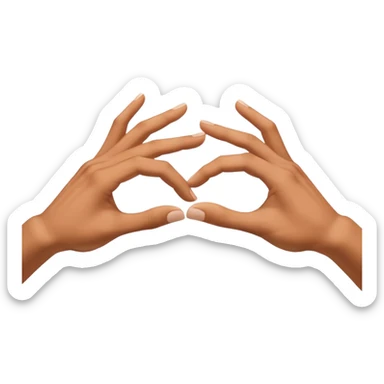 two hands reaching for each other (as in the picture of the creation of Adam) sticker