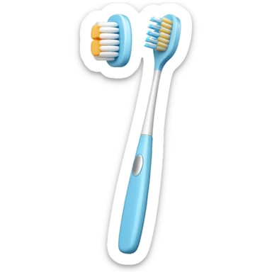toothbrush sticker