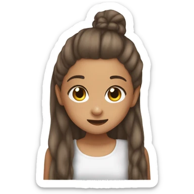 Ariana grande con Una pecera  sticker