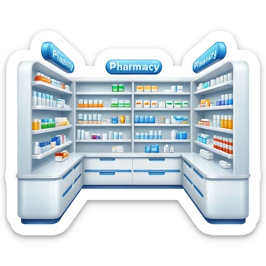pharmacy sticker