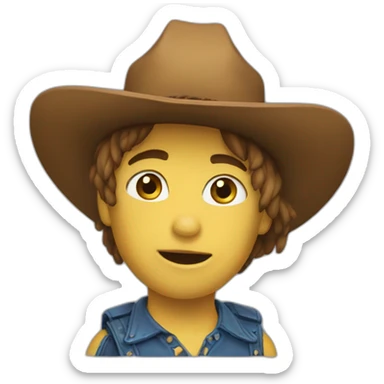 Zizi qui fait du rodeo sticker