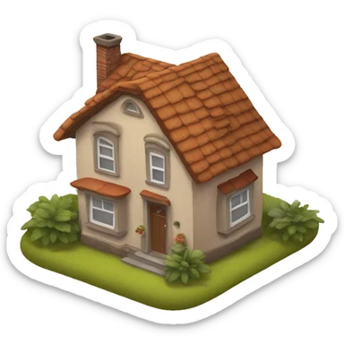 Cozy home sticker