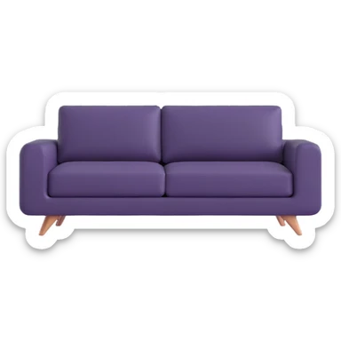 minimalist modern sofa sticker