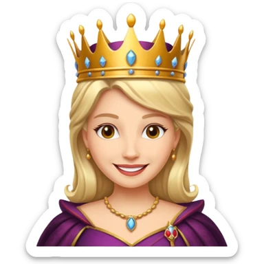 queen-in-game-of-throne smile sticker