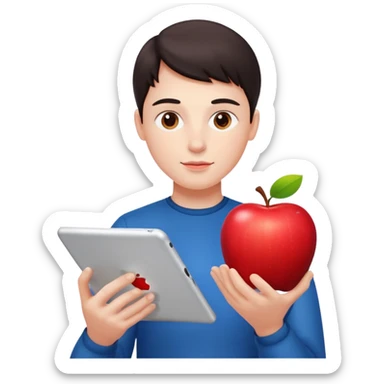 IPAD READ 🍏 sticker