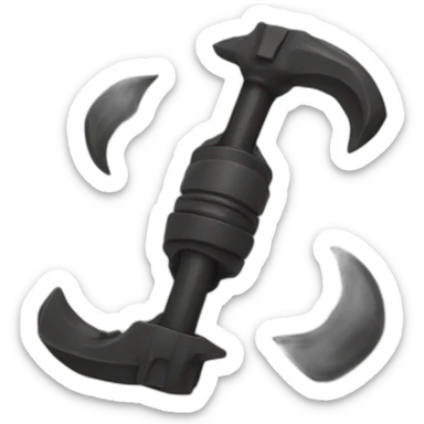 Lazo negro de luto sticker