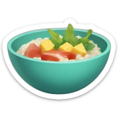 poké bowl sticker