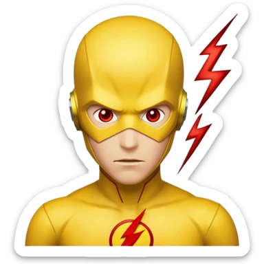 reverse flash sticker