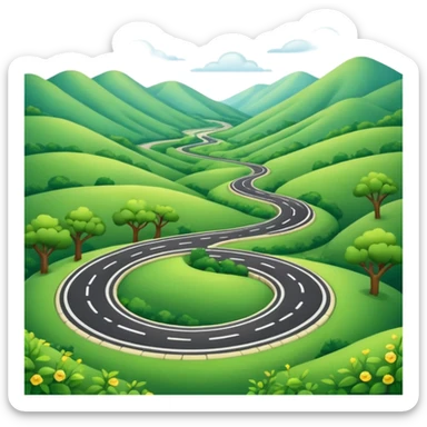 scenic drive sticker