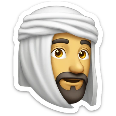 Arabic dallah sticker