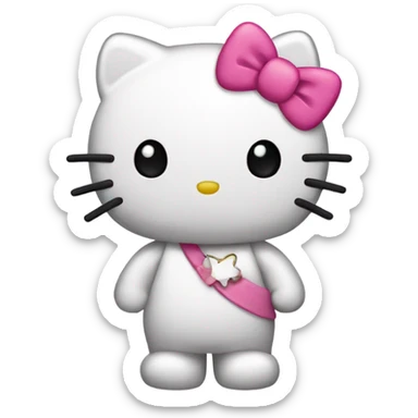 Hello Kitty sticker