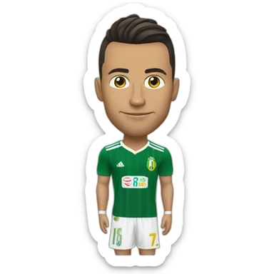 CR7 a Nantes sticker