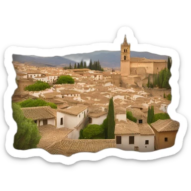 Granada-Spain sticker