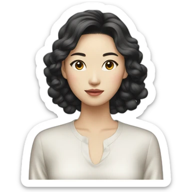 Fashion asian sticker