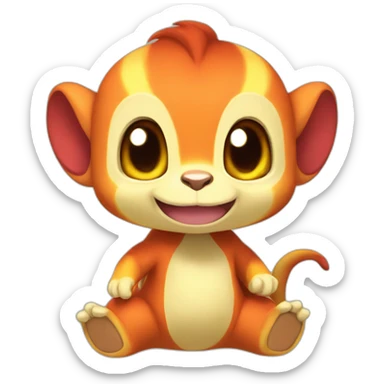 Chimchar sticker