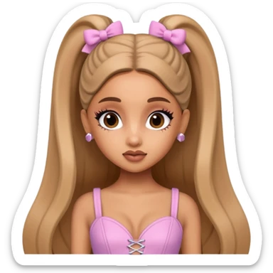 ariana grande as pretty bratz baddie sticker
