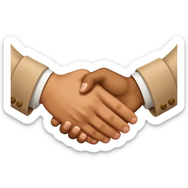 handshake, only hands sticker