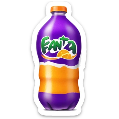 purple fanta with WHIT sticker