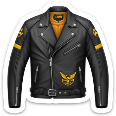 motorcycle jacket sticker