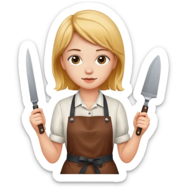 Carnicera chica sticker