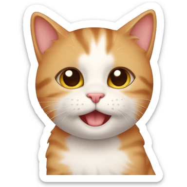 cuty kitty sticker