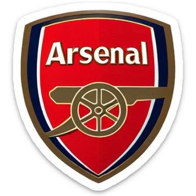 Arsenal football badge sticker