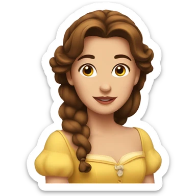 Belle  sticker