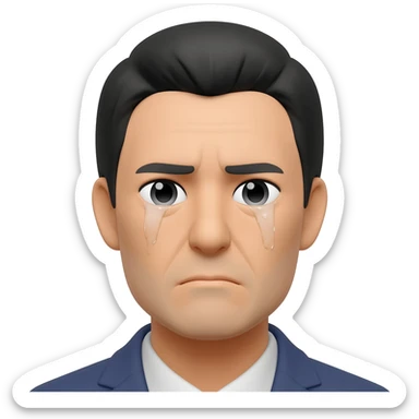 crying male japanese no tears sticker