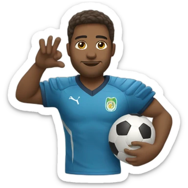 Fútbol suéter. sticker