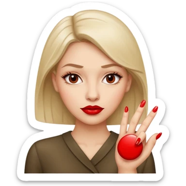 Make a combo of 🤨💅👄 sticker