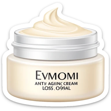 Cosmetic Product antiage sticker