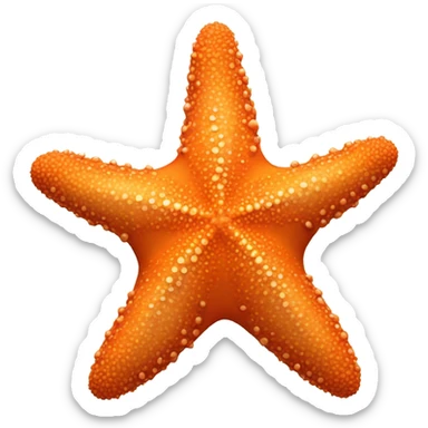 Starfish sticker