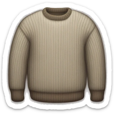 Sweater sticker
