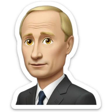Putin smh sticker