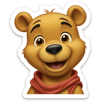 Winnie Pooh sticker