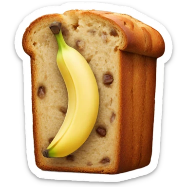 banana bread sticker