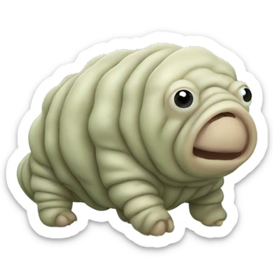 Tardigrade sticker