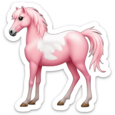 flamant-rose poney qui fume dr sticker
