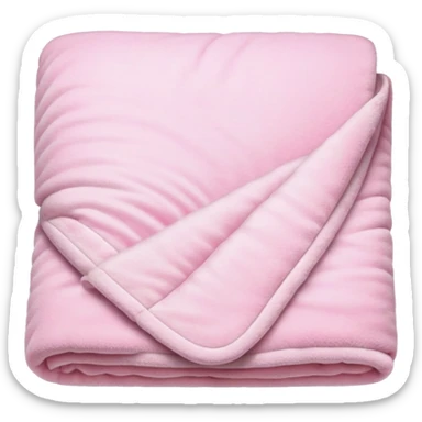 Light pink blanket sticker