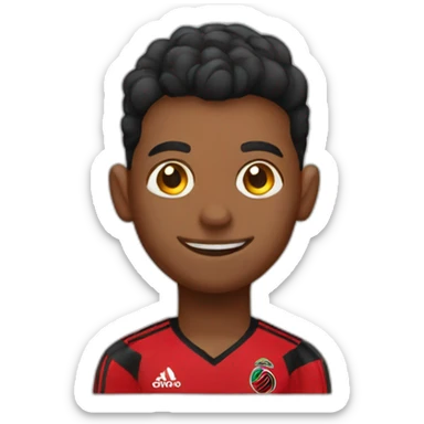 flamengo supporter sticker