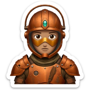 débrouillard ferraille cuivre  post apo survie loot gaming pas de personnage sticker